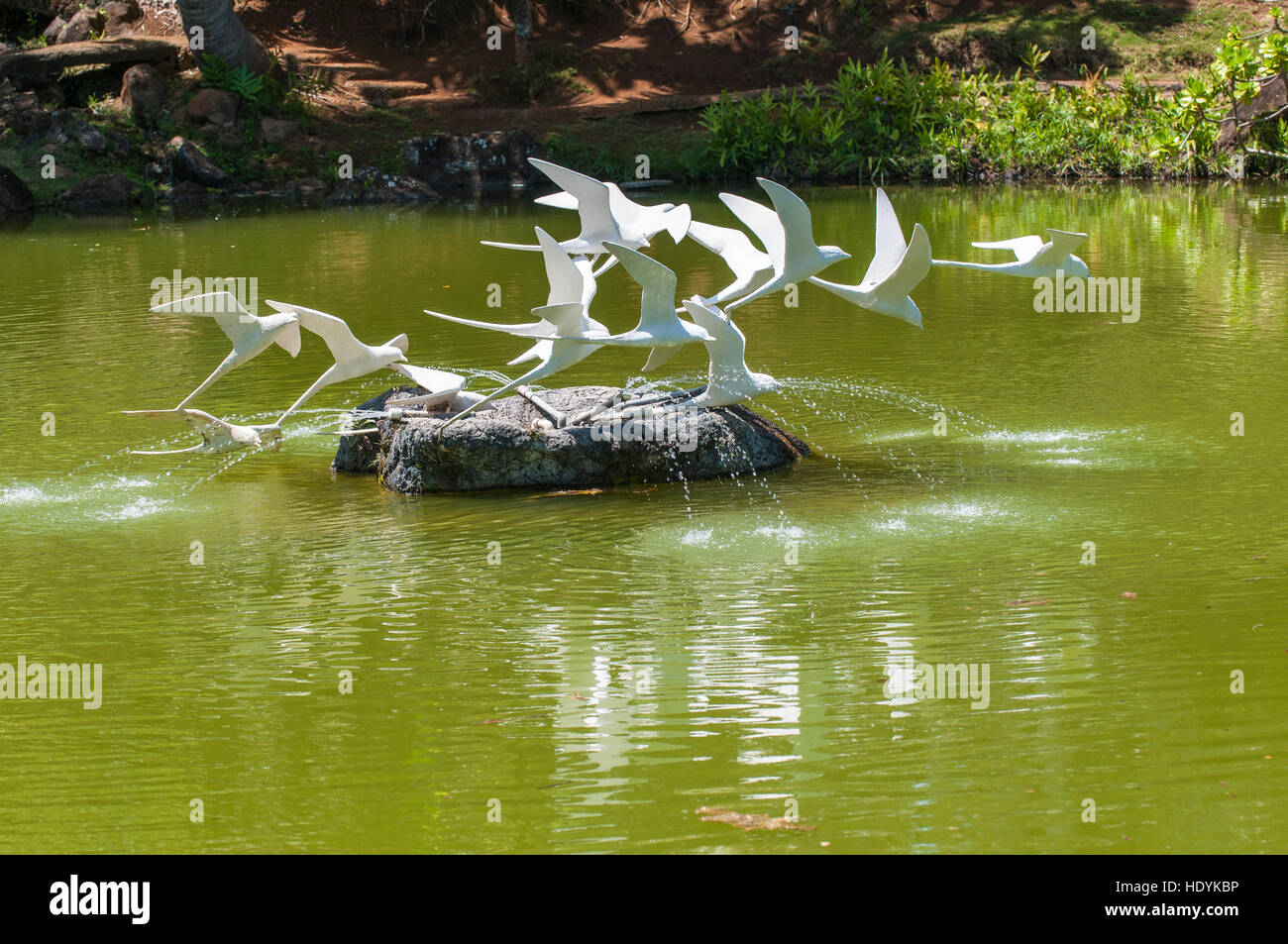 Sculptures in Na `Aina Kai Botanical Gardens & Sculpture Park, Kauai